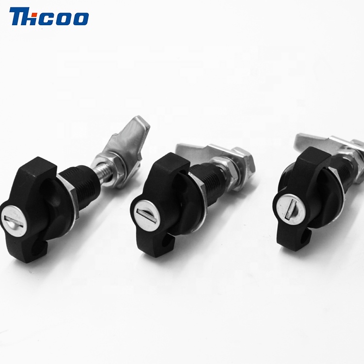 날개 모양의 손잡이 자물쇠 유형 조절 회전 혀 잠금-A6073